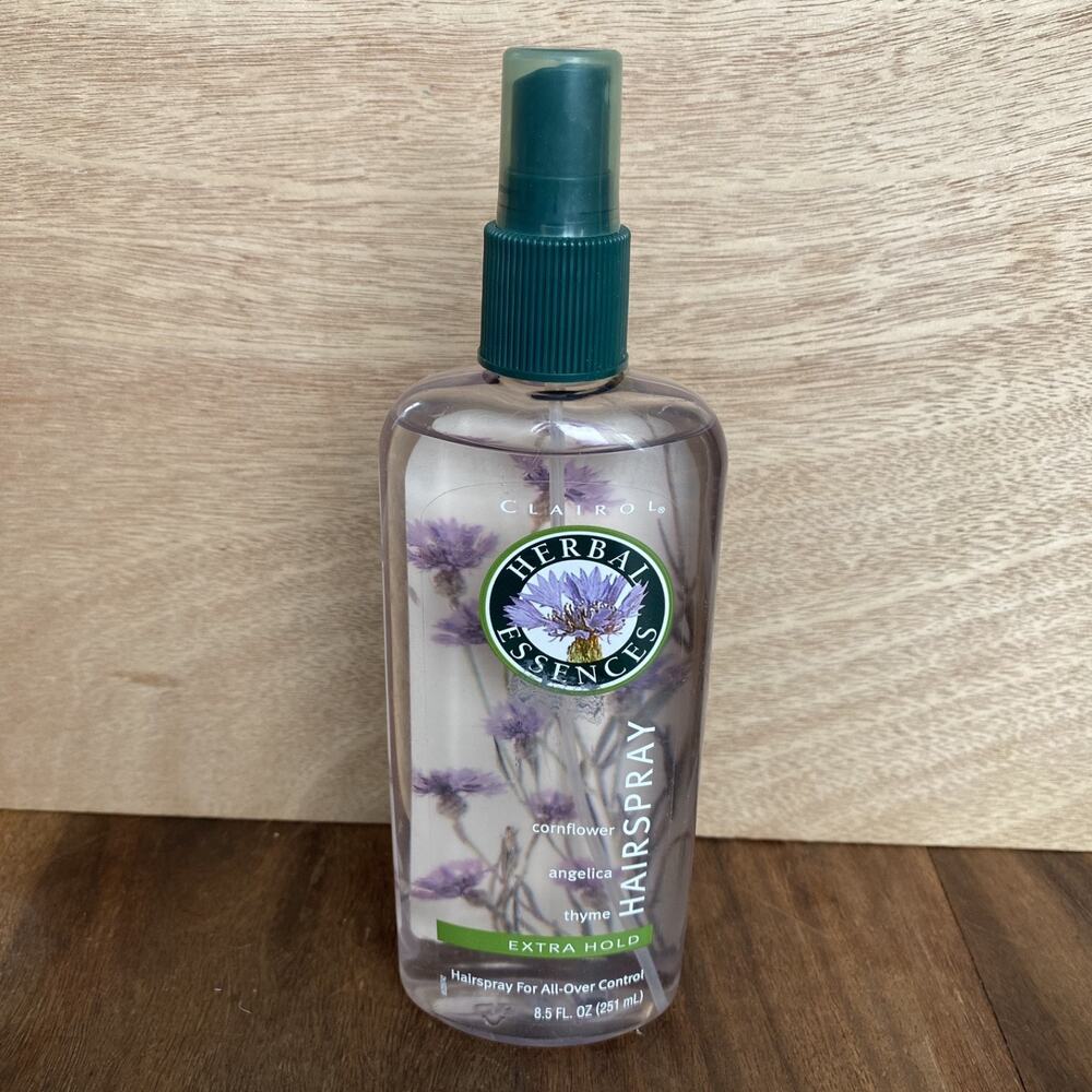 New Clairol Herbal Essences Non-Aerosol Extra Hold Hairspray 8.5 oz Vintage